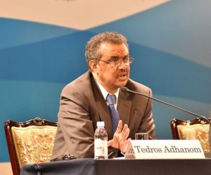 Dr. Tedros at UHC Conference in Tokyo
