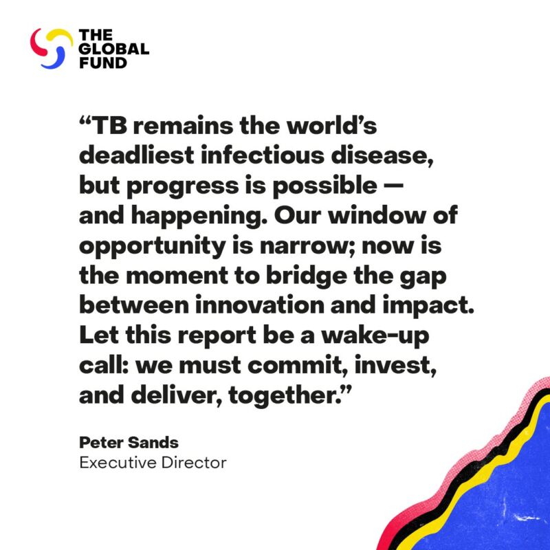 Image for the Tweet beginning: The latest @WHO Global Tuberculosis