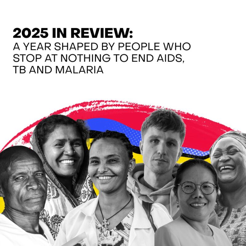 Image for the Tweet beginning: In 2025, @GlobalFund partnership advanced